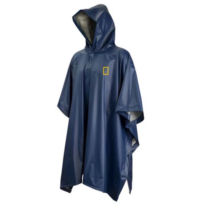 Poncho Para Lluvia National Geographic Pvc Impermeable