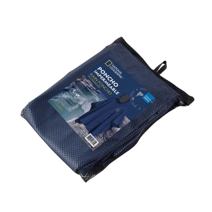 Poncho Para Lluvia National Geographic Pvc Impermeable
