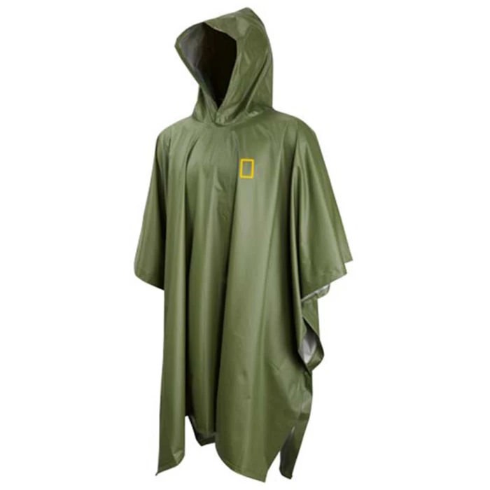 Poncho Para Lluvia National Geographic Pvc Impermeable