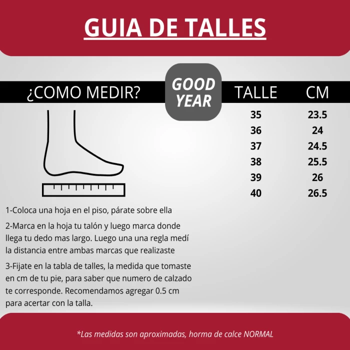 Bota Trekking Goodyear Waterproof Mujer impermeable 8748