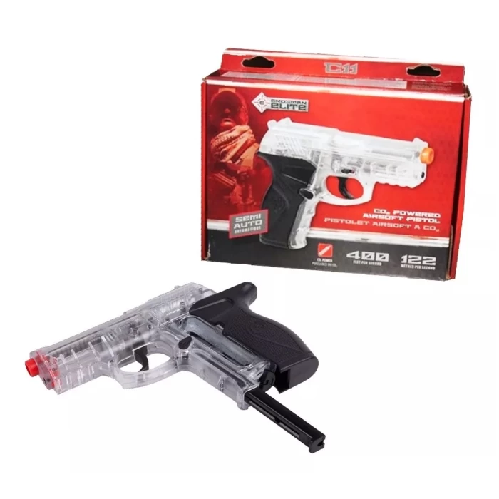 Pistola Crosman A Co2 C11 Airsoft Balines Plasticos 6mm