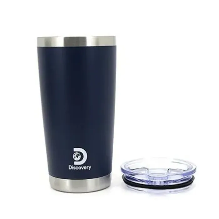 Vaso Termico De Acero Inoxidable De 600 Ml Con Tapa Discovery Adventures