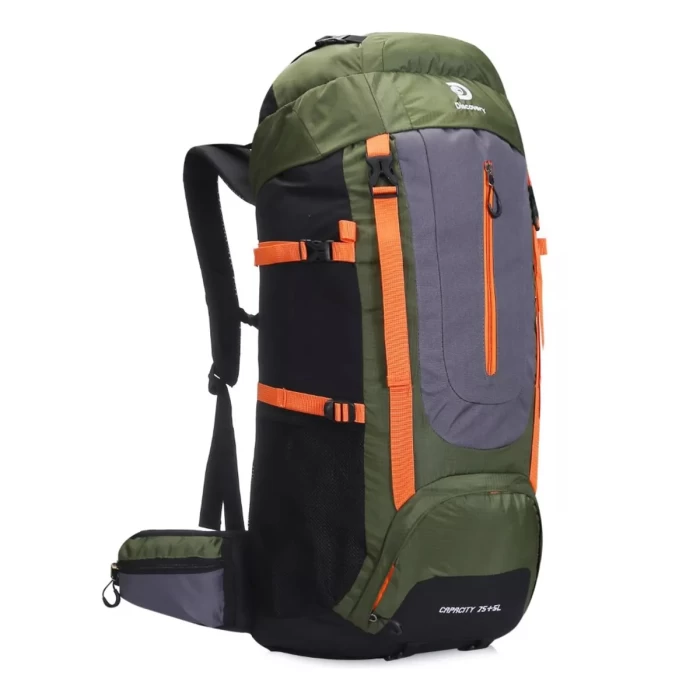 Mochila Discovery 16043 75 + 5 Lts Mochilero Viaje Montaña