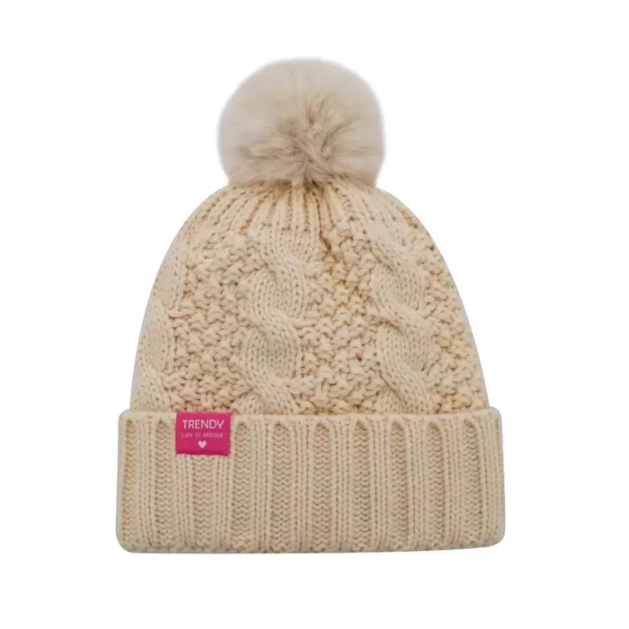 Gorro Abrigo Trendy Unisex Adulto 16904 Con Pompon