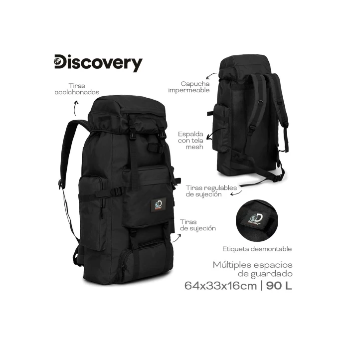 mochila camping Discovery 90L 21790 trekking mochileros