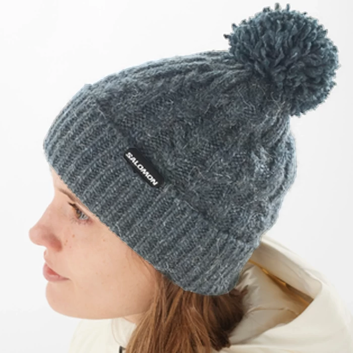 Gorro Invierno Tejido Mujer Salomon Pearl Beanie