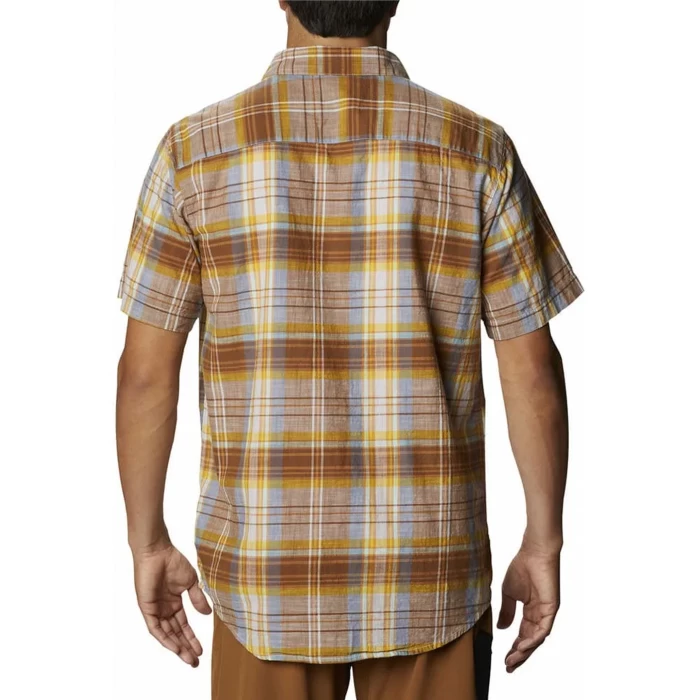 Camisa Hombre Columbia Under Exposure (walnut Madras)m/c