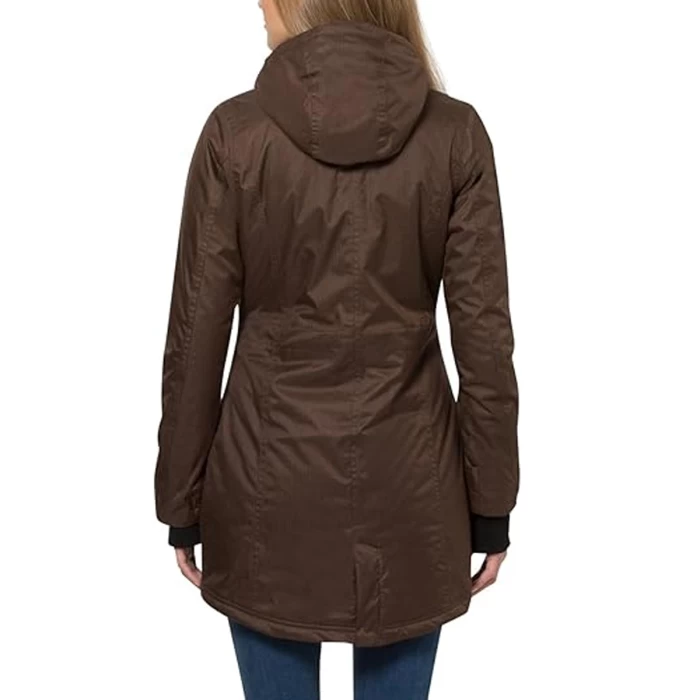 Campera Larga Impermeable Invierno Mujer Berydale Parka