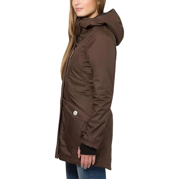 Campera Larga Impermeable Invierno Mujer Berydale Parka