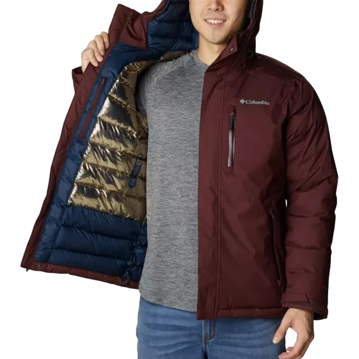 Campera Columbia Hombre Oak Harbor Impermeable Plumon