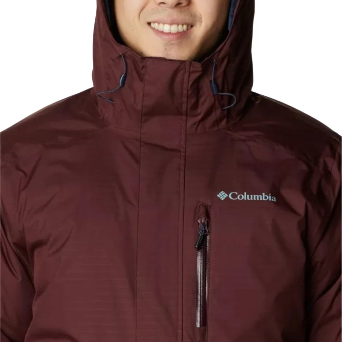 Campera Columbia Hombre Oak Harbor Impermeable Plumon