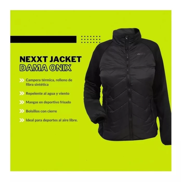 Campera Dama Mujer Nexxt Onix Deportiva Abrigo