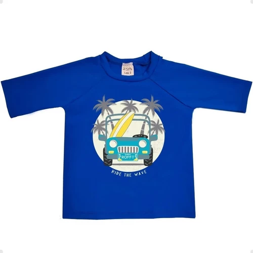 REMERA INFANTIL BEBE ROFFT JEEP FILTRO UV 50+ PLAYA 