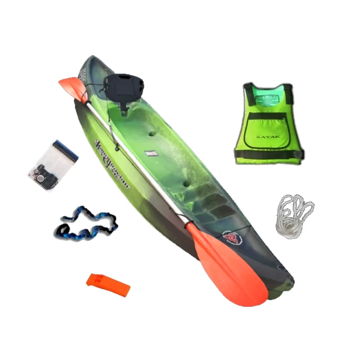 Kayak Para 1 Persona Ideal Rio Mar Laguna Skandynavian Viggo Completo Combo Recreacional