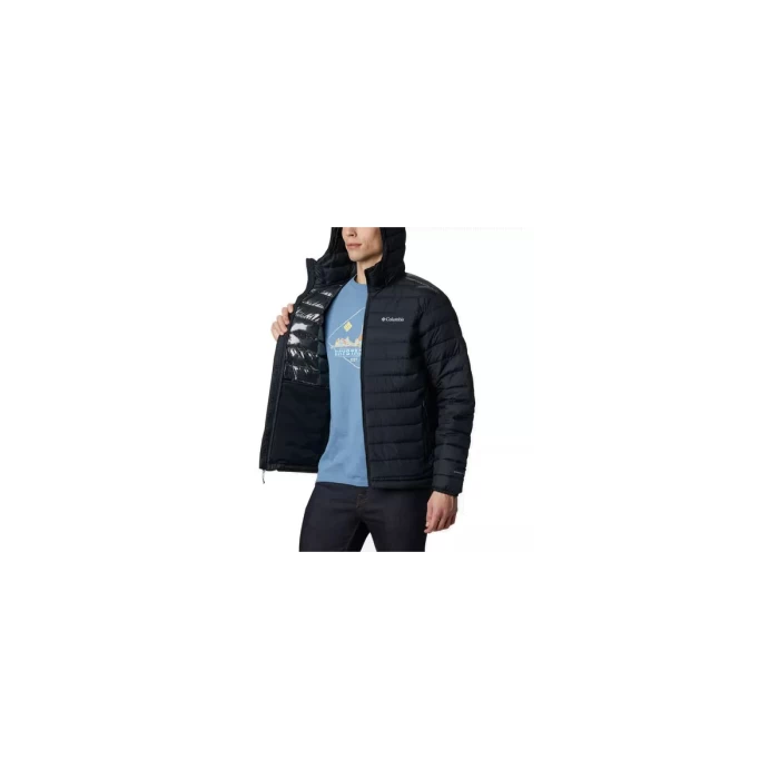 Campera Columbia Hombre Powder Lite Hooded Storm Lite Dp 